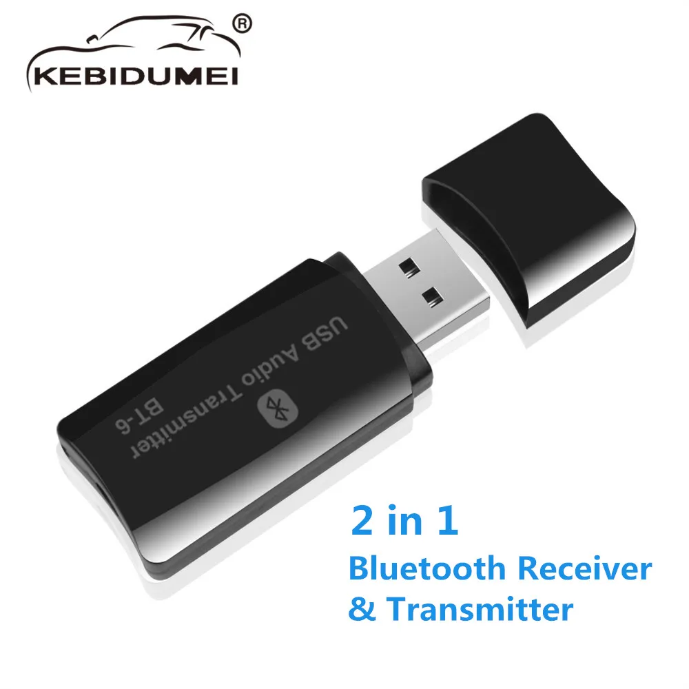USB 3.5mm AUX Bluetooth Car Kit 2 in 1 Wireless audio Receiver Transmitter 3.5mm jack line in for Car Radio FM Mp3 Player
USB 3.5mm AUX Bluetooth Car Kit 2 in 1 Wireless audio Receiver Transmitter 3.5mm jack line in for Car Radio FM Mp3 Player
