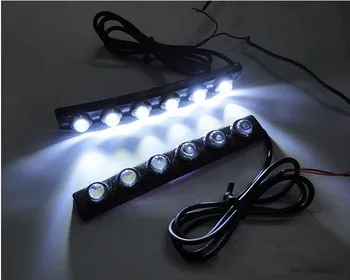 10 x Super Bright 12cm LED 6SMD Strip Light Waterproof Exterior Deco Lighting Flexible Day Time Running Driving Lighting parking
10 x Super Bright 12cm LED 6SMD Strip Light Waterproof Exterior Deco Lighting Flexible Day Time Running Driving Lighting parking
