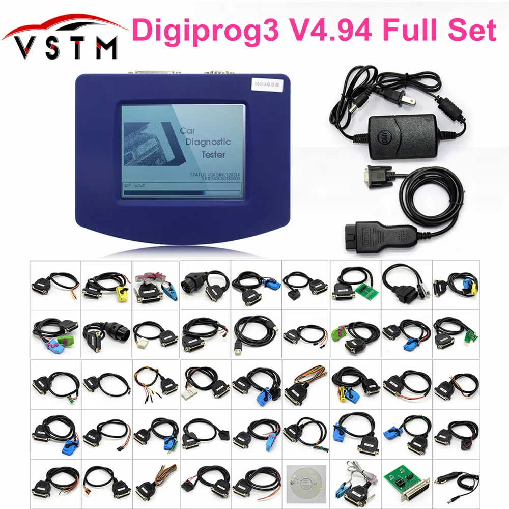 Digiprog3 OBD Version with FTDI Chips Odometer Correction Brand Quality Digiprog3 Odometer Programmer ST01 ST04 cable EU Plug
Digiprog3 OBD Version with FTDI Chips Odometer Correction Brand Quality Digiprog3 Odometer Programmer ST01 ST04 cable EU Plug