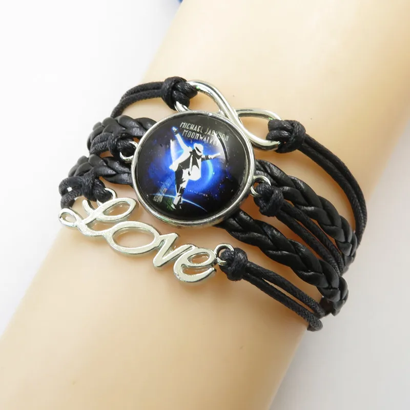 infinity love micheal jackson bracelet love charm handmade music bracelets & bangles for women and men
infinity love micheal jackson bracelet love charm handmade music bracelets & bangles for women and men