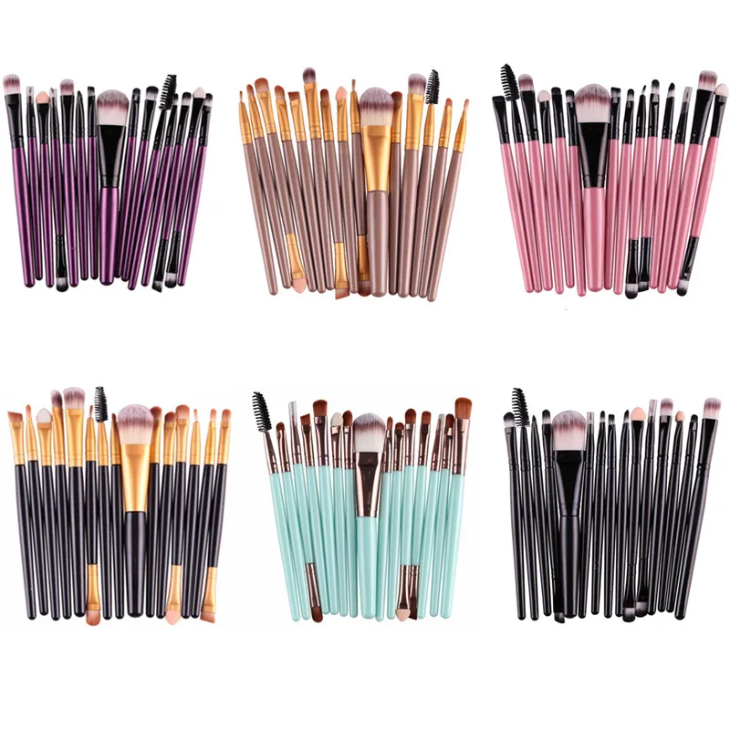 Professional Makeup Brushes Set 15/20Pcs Eye shadow Foundation Eyebrow Eyelash Blush Lip Brush Cosmetic Makeup Brush Tool Set
Professional Makeup Brushes Set 15/20Pcs Eye shadow Foundation Eyebrow Eyelash Blush Lip Brush Cosmetic Makeup Brush Tool Set