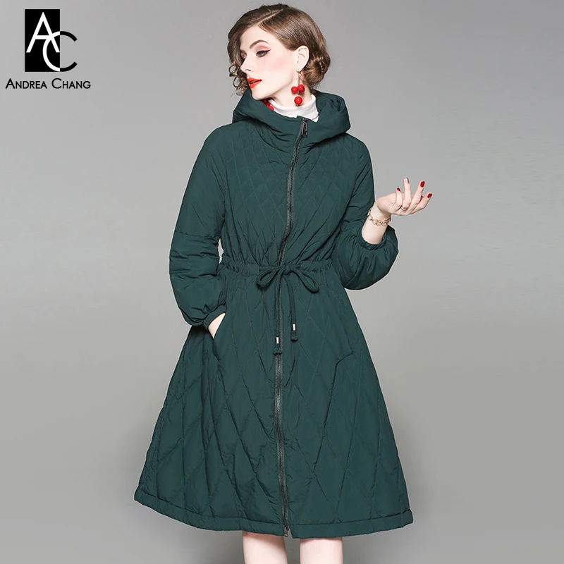 autumn winter woman outwear white duck down fill coat with hood pockets a-line black dark army green winter down fill long coat
autumn winter woman outwear white duck down fill coat with hood pockets a-line black dark army green winter down fill long coat