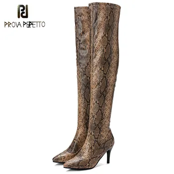 Prova Perfetto Large Size Boots Animal Prints Synthetic Leather Boots Women Over The Knee Boots Zipper Woman Thigh High Boots
Prova Perfetto Large Size Boots Animal Prints Synthetic Leather Boots Women Over The Knee Boots Zipper Woman Thigh High Boots