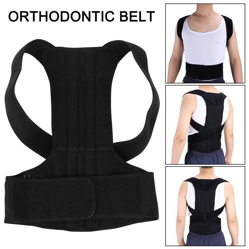 Newly Posture Corrector Adjustable Back Shoulder Support Correction Brace Belt Band for Men Women JLRD 2019
Newly Posture Corrector Adjustable Back Shoulder Support Correction Brace Belt Band for Men Women JLRD 2019