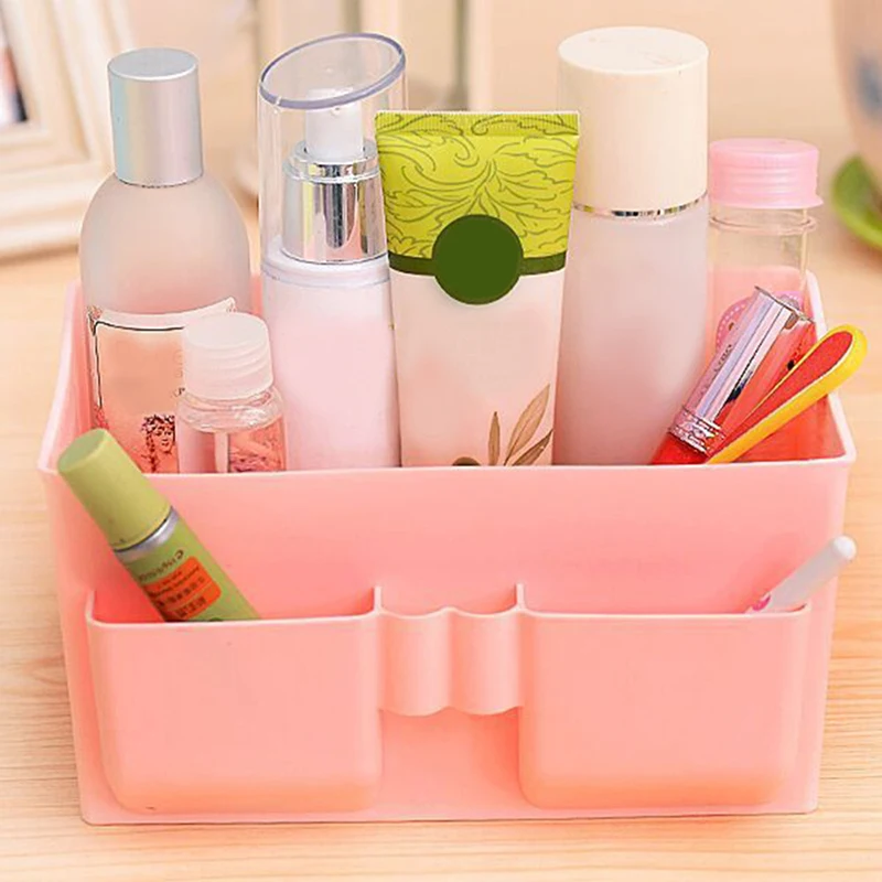 Multi-functional Plastic Makeup Jewelry Box Cosmetic Storage Organizers Desk Sundries Container
Multi-functional Plastic Makeup Jewelry Box Cosmetic Storage Organizers Desk Sundries Container