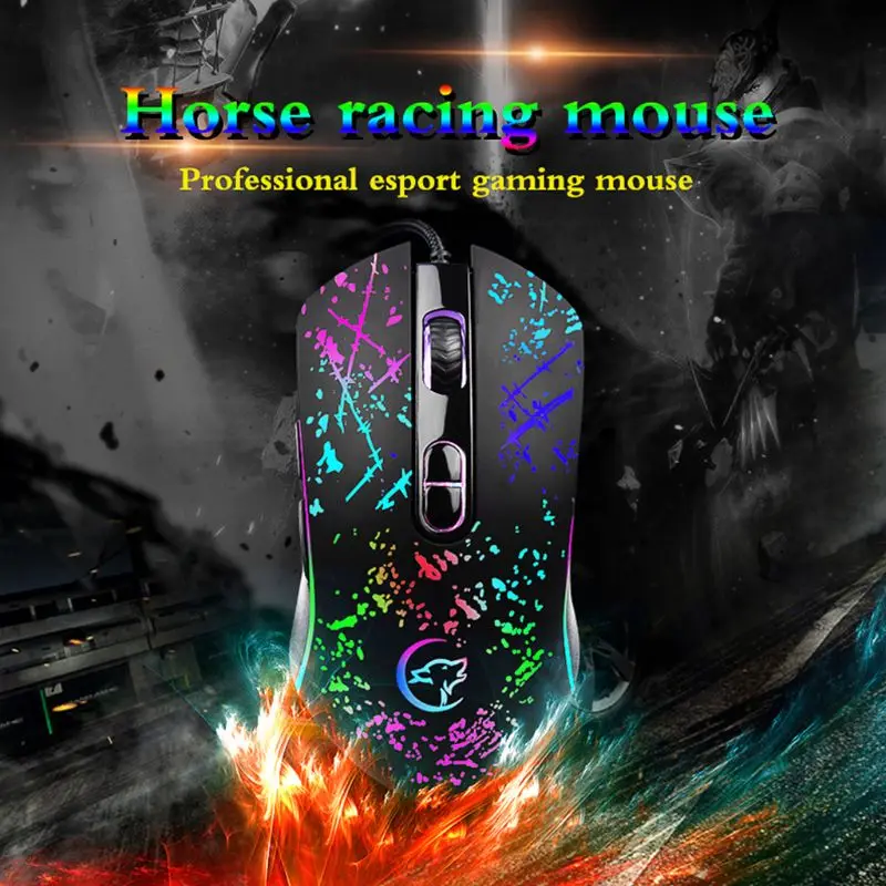 USB Wired Optical Mechanical Gaming Mouse Adjustable 3200DPI PC Laptop Computer Mice for Windows 2000 XP Win7 Win8
USB Wired Optical Mechanical Gaming Mouse Adjustable 3200DPI PC Laptop Computer Mice for Windows 2000 XP Win7 Win8