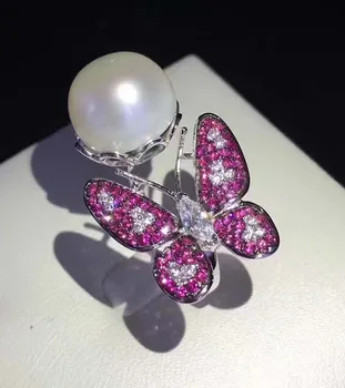 Qi Xuan_Trendy Jewelry_Freshwater Pearls Ring_S925 Solid Sliver Fashion Butterfly Pearls Ring_Manufacturer Directly Sale
Qi Xuan_Trendy Jewelry_Freshwater Pearls Ring_S925 Solid Sliver Fashion Butterfly Pearls Ring_Manufacturer Directly Sale