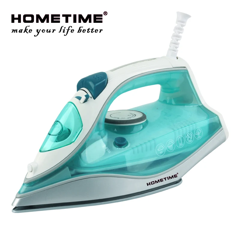 HOMETIME Household Electric Iron Steam Iron Ceramic Base Plate Five-Stage Adjustment Hand-held Clothes Ironing Machine
HOMETIME Household Electric Iron Steam Iron Ceramic Base Plate Five-Stage Adjustment Hand-held Clothes Ironing Machine