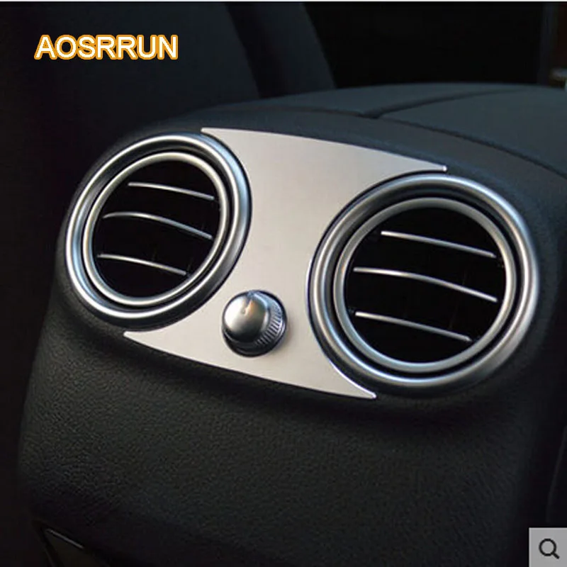 AOSRRUN for Mercedes Benz C-Class W205 C180L C200L rear diffuser Air-conditioning outlet interior refitting car accessories
AOSRRUN for Mercedes Benz C-Class W205 C180L C200L rear diffuser Air-conditioning outlet interior refitting car accessories