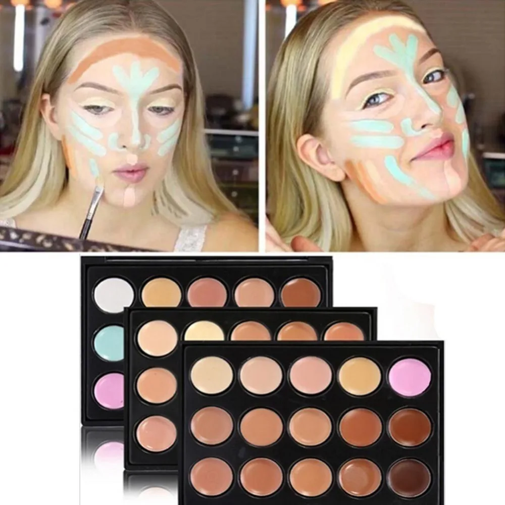 Professional Concealer Palettes 15 Colors Makeup Facial Face Cream Cosmetic Contour Concealer Palette
Professional Concealer Palettes 15 Colors Makeup Facial Face Cream Cosmetic Contour Concealer Palette