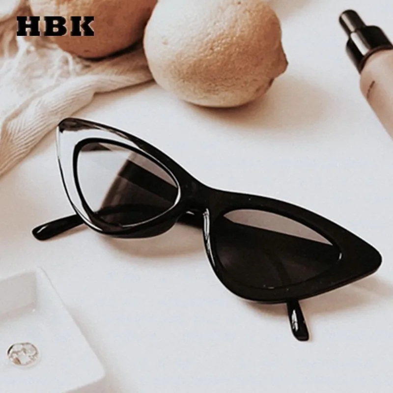 HBK Small Cat Eye Modis Sunglasses Oculos Gothic Retro Women Men Brand Designer 2019 Sun Glasses Shades Festival Gift UV400
HBK Small Cat Eye Modis Sunglasses Oculos Gothic Retro Women Men Brand Designer 2019 Sun Glasses Shades Festival Gift UV400