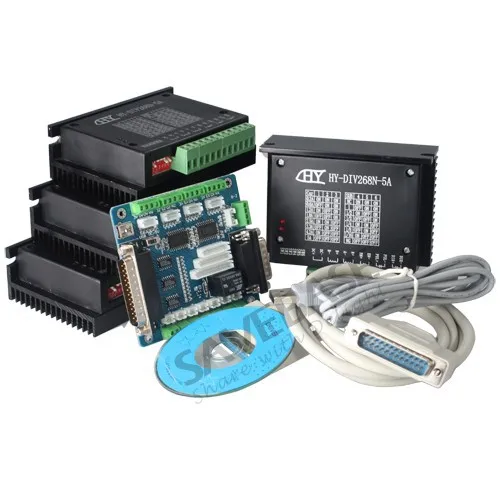 SAVEBASE 4 Axis CNC Kit For Nema17 Nema23 Nema34 Motor 4*TB6600HG Stepper Driver 5A
SAVEBASE 4 Axis CNC Kit For Nema17 Nema23 Nema34 Motor 4*TB6600HG Stepper Driver 5A
