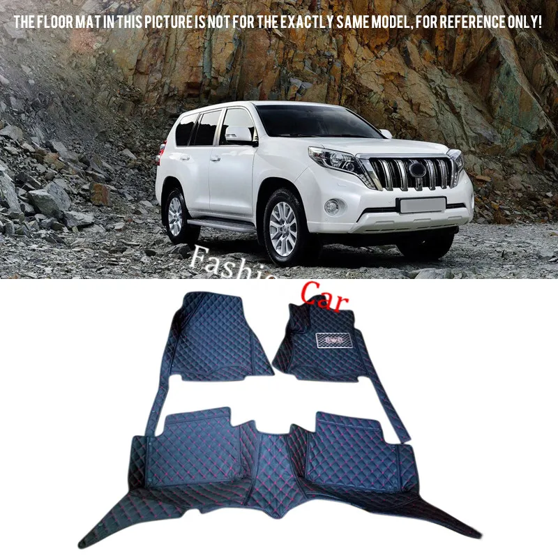 For TOYOTA Prado FJ150 2014 2015 2016 Car Floor Mats Cover Protector 5 SEATS Car Foot Pads Car-styling
For TOYOTA Prado FJ150 2014 2015 2016 Car Floor Mats Cover Protector 5 SEATS Car Foot Pads Car-styling