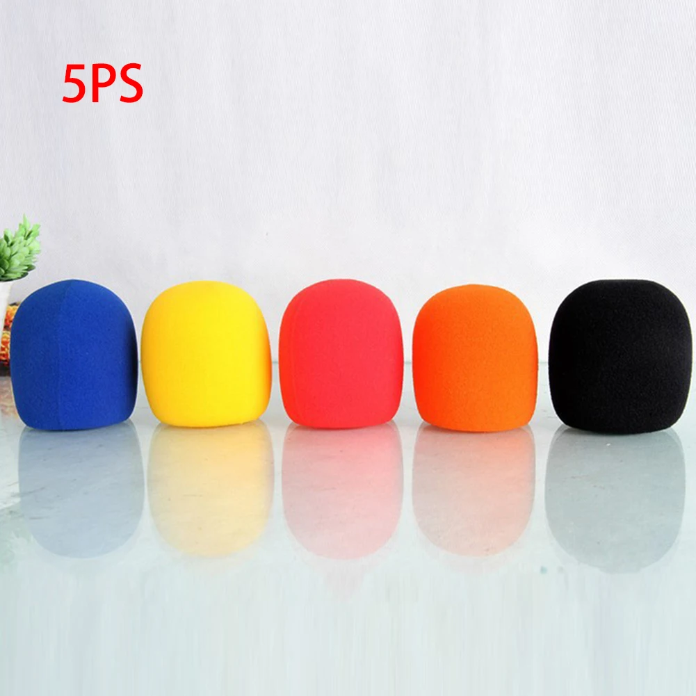 5 pcs/pack Handheld Stage Microphone Windscreen Foam Cover Thick Durable Protective Microphone Case Microphone Accessories
5 pcs/pack Handheld Stage Microphone Windscreen Foam Cover Thick Durable Protective Microphone Case Microphone Accessories