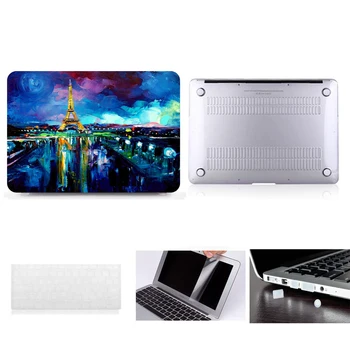 Laptop Hard Shell Case+Keyboard Cover+Screen Film+Dust Pulg For Apple MacBook Air Pro Retina Touch Bar 11 11.6 12 13.3 15.4 inch
Laptop Hard Shell Case+Keyboard Cover+Screen Film+Dust Pulg For Apple MacBook Air Pro Retina Touch Bar 11 11.6 12 13.3 15.4 inch