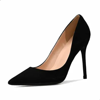 2018 Fashion 5 colors Women Pumps Elegant High Heel Women's Pumps Pointed Toe Ladies Shoes Woman Heels 10cm
2018 Fashion 5 colors Women Pumps Elegant High Heel Women's Pumps Pointed Toe Ladies Shoes Woman Heels 10cm