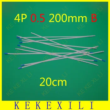 100X FFC Cable 200mm Length 4 Pins 4PIN 0.5mm Pitch FFC Ribbon Flat Cable Reverse Direction
100X FFC Cable 200mm Length 4 Pins 4PIN 0.5mm Pitch FFC Ribbon Flat Cable Reverse Direction