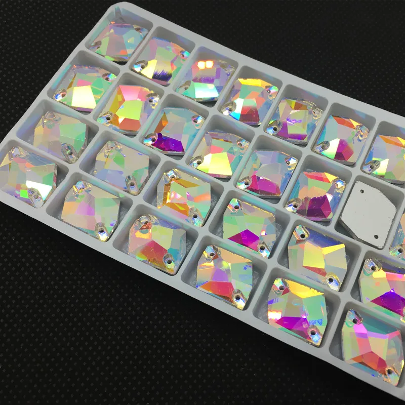 11*14mm (9x12mm),14*17mm(10x14mm) ,16*21mm(13x17mm) ,21*27mm(17x21mm) 3265 Cosmic Flat Back Rhinestones Crystal AB Sewing Stones
11*14mm (9x12mm),14*17mm(10x14mm) ,16*21mm(13x17mm) ,21*27mm(17x21mm) 3265 Cosmic Flat Back Rhinestones Crystal AB Sewing Stones