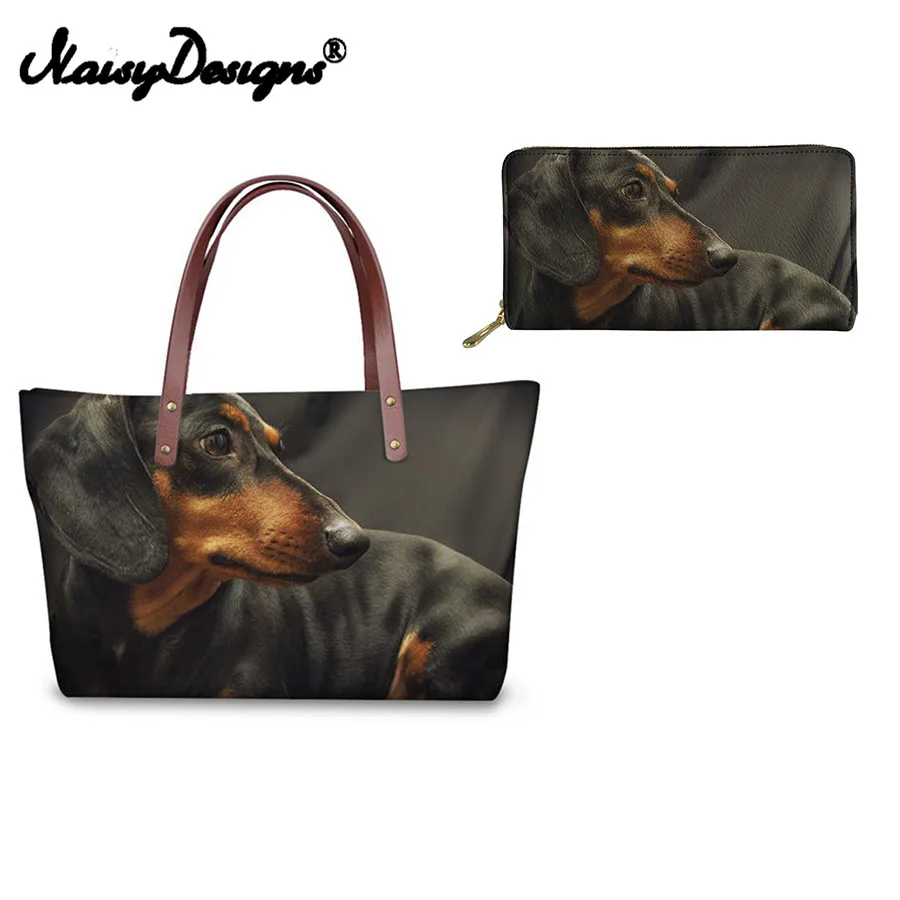 Noisydesigns Dachshund Print Handbag Women Crossbody Tote Bag For Girl And Purse Black Travel Female Bolsa Feminina Shopping Dog
Noisydesigns Dachshund Print Handbag Women Crossbody Tote Bag For Girl And Purse Black Travel Female Bolsa Feminina Shopping Dog