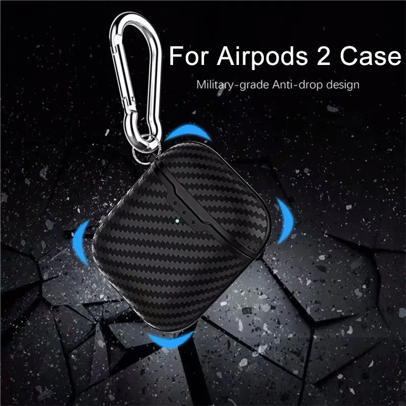 Luxury Carbon Fiber Texture Case For Airpods 2 Headphone Protective Cover For Apple Air Pods 2 Bluetooth Wireless Earphone Box
Luxury Carbon Fiber Texture Case For Airpods 2 Headphone Protective Cover For Apple Air Pods 2 Bluetooth Wireless Earphone Box