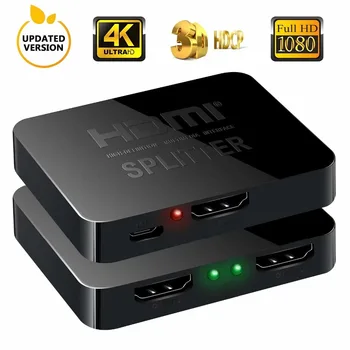 HDMI Splitter 1X2 Video HDMI Switch SwitcherSplit Full HD 1080p 1 in 2 Out Amplifier Dual Display For HDTV DVD PS3 Xbox
HDMI Splitter 1X2 Video HDMI Switch SwitcherSplit Full HD 1080p 1 in 2 Out Amplifier Dual Display For HDTV DVD PS3 Xbox