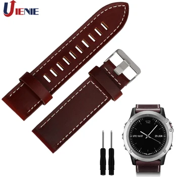 26mm Leather Watchband Straps for Garmin Fenix 5X 5XPlus 3 3HR Smart Bracelet Band Wristband Sport Replacement Wrist Straps
26mm Leather Watchband Straps for Garmin Fenix 5X 5XPlus 3 3HR Smart Bracelet Band Wristband Sport Replacement Wrist Straps