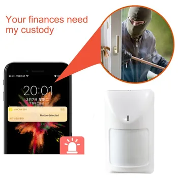 Premium Quality Wired PIR motion sensor Wide Angle Infrared Detector for security Alarm system
Premium Quality Wired PIR motion sensor Wide Angle Infrared Detector for security Alarm system