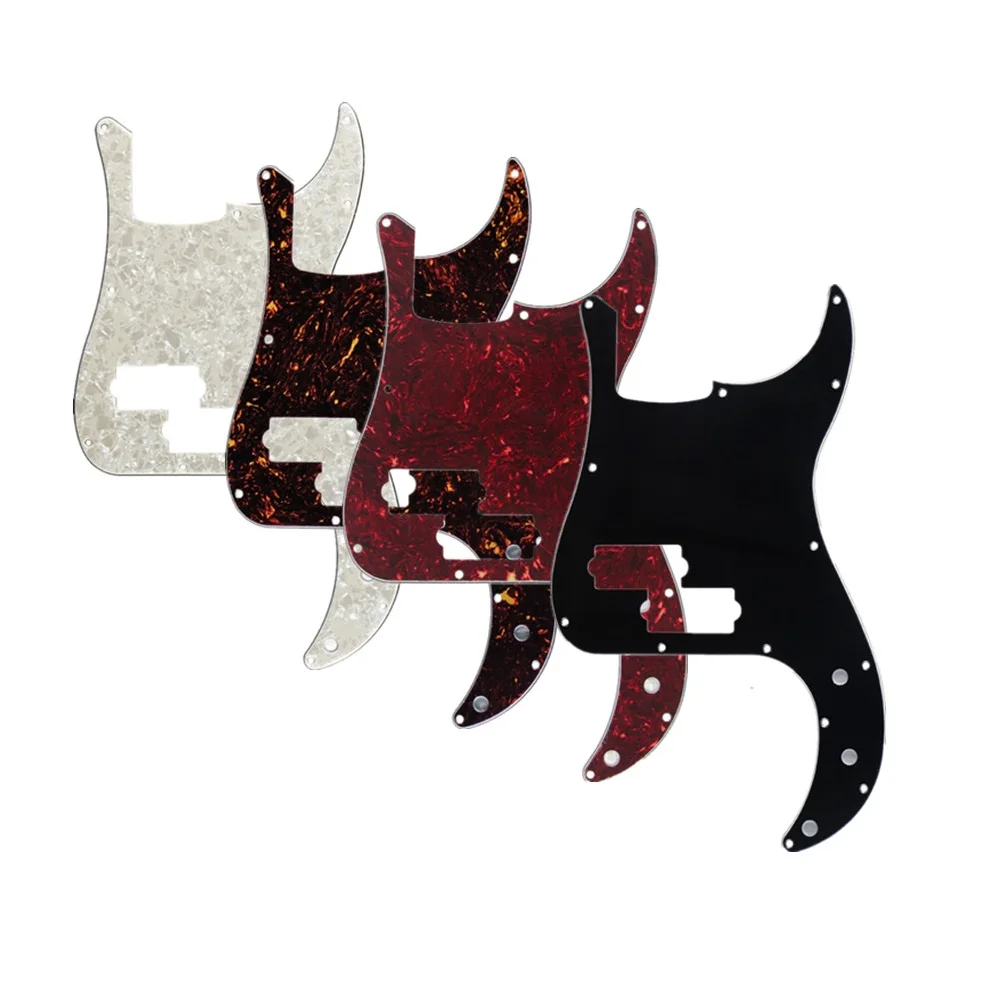 FLEOR 1PCS 13 Holes Bass Pickguard 4 String Electric Bass Scratch Plate & Screws for PB P Bass Guitar Parts, 4 Colors Choose
FLEOR 1PCS 13 Holes Bass Pickguard 4 String Electric Bass Scratch Plate & Screws for PB P Bass Guitar Parts, 4 Colors Choose