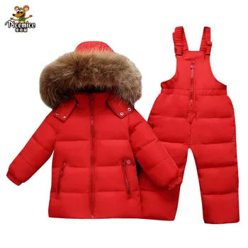 Boys Clothing Sets Warm Toddler Down Parka Jacket Coat Kids Snow Wear Boy Winter Snowsuit Fur Winter Girl Suit Duck Down Hooded
Boys Clothing Sets Warm Toddler Down Parka Jacket Coat Kids Snow Wear Boy Winter Snowsuit Fur Winter Girl Suit Duck Down Hooded