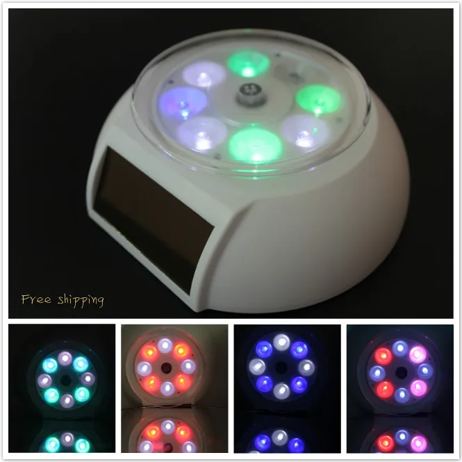 Colorful Solar Powered Jewelry Phone Rotating Display Stand Turn Table with LED Light
Colorful Solar Powered Jewelry Phone Rotating Display Stand Turn Table with LED Light
