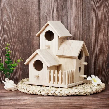 Wooden Wild Bird House Bird Nesting Box Green Roofed Small Bird Breeding Decorative House Nest Parrot Bird Cage Balcony Decor
Wooden Wild Bird House Bird Nesting Box Green Roofed Small Bird Breeding Decorative House Nest Parrot Bird Cage Balcony Decor