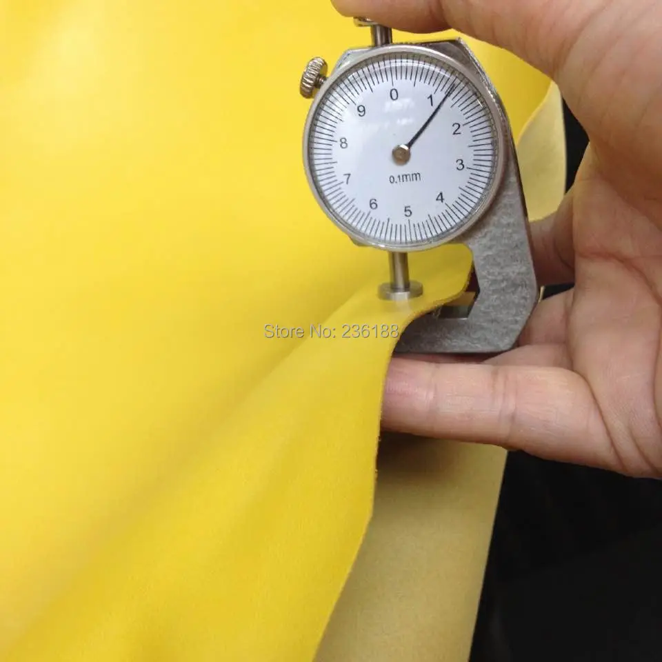 Smooth Yellow Genuine Goat Skin Leather Fabric 0.9-1.2mm for shoes/purse,Free Shipping
Smooth Yellow Genuine Goat Skin Leather Fabric 0.9-1.2mm for shoes/purse,Free Shipping