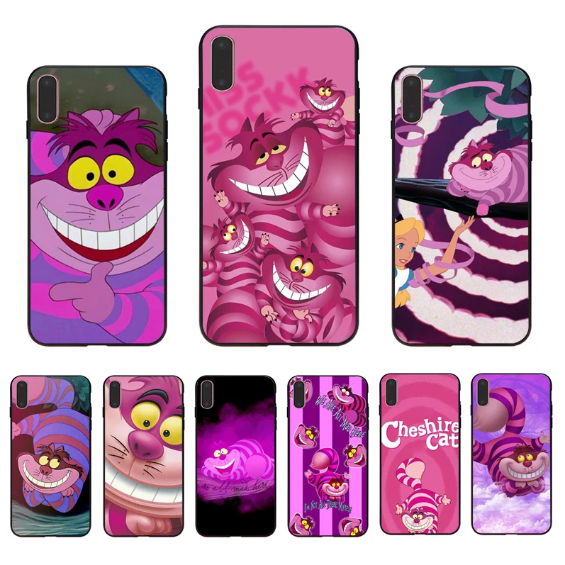 IMIDO Cheshire Cat Purple and Pink design Soft Transparent fitted phone case For iPhone6 7 8 XR XS X XSmax 7/8/6s/6plus 5S Shell
IMIDO Cheshire Cat Purple and Pink design Soft Transparent fitted phone case For iPhone6 7 8 XR XS X XSmax 7/8/6s/6plus 5S Shell