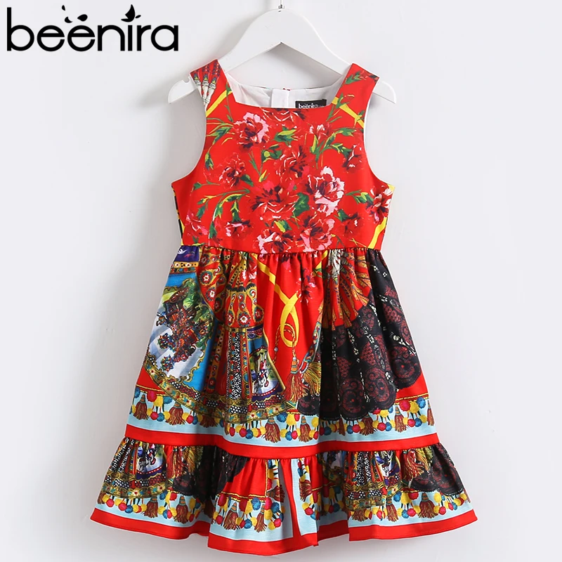 Beenira Girl Party Dress 2019 European and American Children Red Floral Printed Princes Dress Kids Dress Girls Clothes 4-14Y
Beenira Girl Party Dress 2019 European and American Children Red Floral Printed Princes Dress Kids Dress Girls Clothes 4-14Y