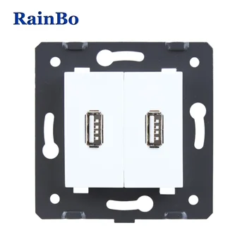 RainBo EU USB-Socket charging-power supply-Plastic Materials-DIY Accessory-Function Does-not-include 5V USB-power-module A82USW
RainBo EU USB-Socket charging-power supply-Plastic Materials-DIY Accessory-Function Does-not-include 5V USB-power-module A82USW