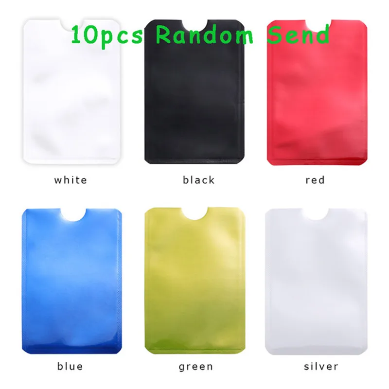 10 Pcs/Set Metal Credit Card Holder Anti-theft Reader Lock Bank ID Case Anti Rfid Blocking Card Holder Smart Safety Protection
10 Pcs/Set Metal Credit Card Holder Anti-theft Reader Lock Bank ID Case Anti Rfid Blocking Card Holder Smart Safety Protection