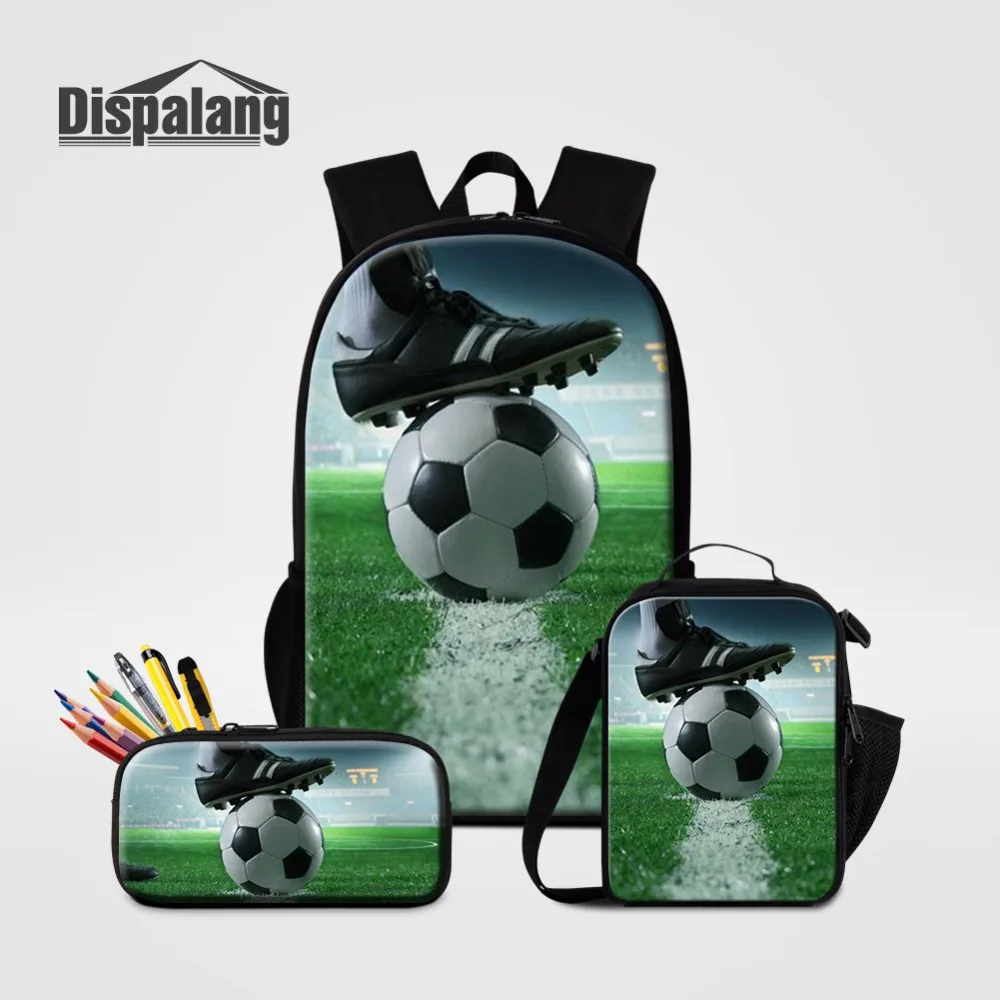 Dispalang Children Fashion Backpack Lunchbox Pencil Case For School Footballs Soccers Schoolbags Boys Basketballs Bagpack Rugzak
Dispalang Children Fashion Backpack Lunchbox Pencil Case For School Footballs Soccers Schoolbags Boys Basketballs Bagpack Rugzak