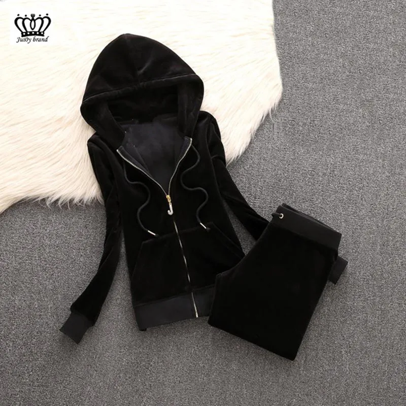 Women'S Brand Velvet Fabric Tracksuits Velour Suit Women Track Suit Hoodies And Pants
Women'S Brand Velvet Fabric Tracksuits Velour Suit Women Track Suit Hoodies And Pants
