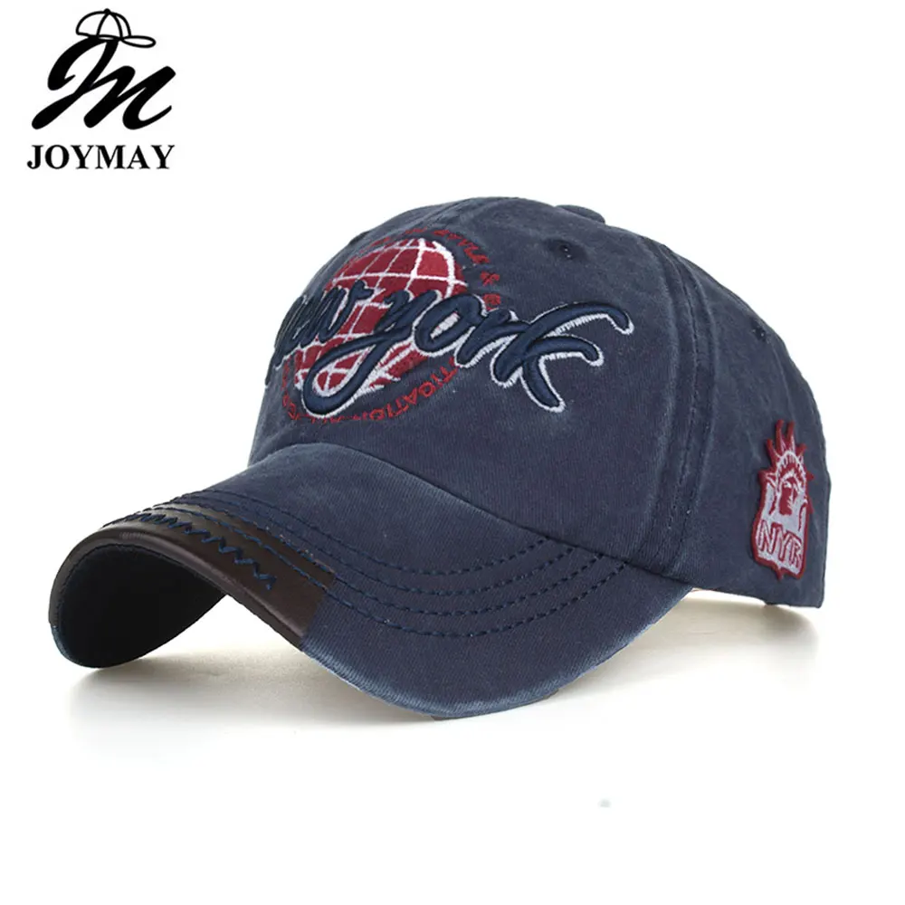 Joymay 2019 NEW ARRIVAL Spring Vintage Wash Finishing style Baseball cap New York embroidery cotton Snapback Unisex sport B621
Joymay 2019 NEW ARRIVAL Spring Vintage Wash Finishing style Baseball cap New York embroidery cotton Snapback Unisex sport B621