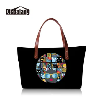 Dispalang Fashion Handbags for Women Bag Girls Shoulder Bag Designer Cute Cat Striped Printing Female Tote Large Hand Bags
Dispalang Fashion Handbags for Women Bag Girls Shoulder Bag Designer Cute Cat Striped Printing Female Tote Large Hand Bags