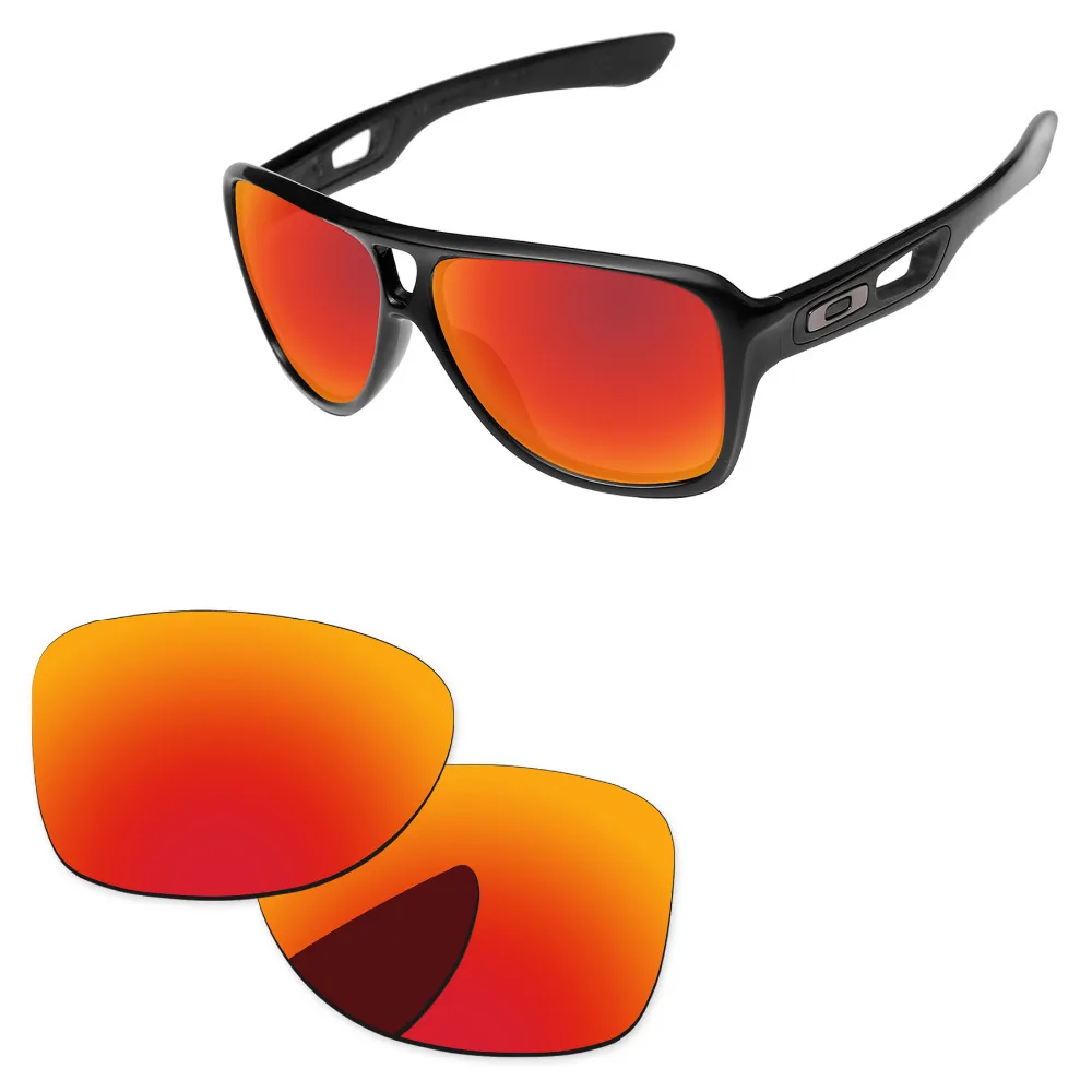 Polycarbonate-Fire Red Mirror Replacement Lenses For Dispatch 2 Sunglasses Frame 100% UVA & UVB Protection
Polycarbonate-Fire Red Mirror Replacement Lenses For Dispatch 2 Sunglasses Frame 100% UVA & UVB Protection
