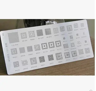 2pcs/lot BGA Reball Stencils FOR MTK 0.52 50x50 MTK6576 MTK6575B MTK5830 MTK6268 MTK6566 MTK0614 MTK6256 MTK6236 MTK6573 MTK2718
2pcs/lot BGA Reball Stencils FOR MTK 0.52 50x50 MTK6576 MTK6575B MTK5830 MTK6268 MTK6566 MTK0614 MTK6256 MTK6236 MTK6573 MTK2718