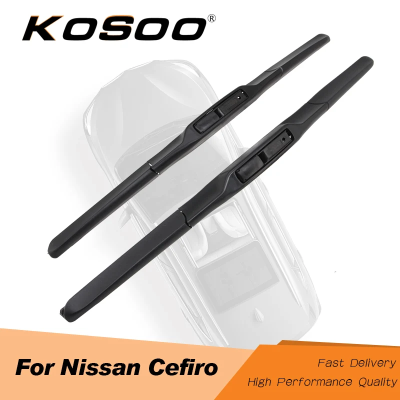 Автомобильные щетки стеклоочистителя KOSOO для NISSAN Cefiro A32/A33 Fit J Hook Arm 2001 2002 2003 2004 2005