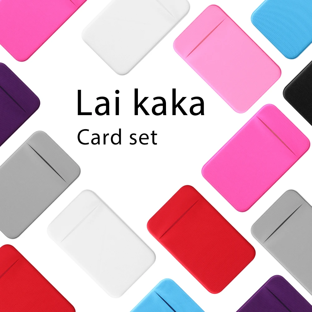 1PC Elastic Stretch Lycra Adhesive Cell Phone ID Credit Card Holder Sticker Pocket Wallet Case Card Holder for iphone Smartphone
1PC Elastic Stretch Lycra Adhesive Cell Phone ID Credit Card Holder Sticker Pocket Wallet Case Card Holder for iphone Smartphone