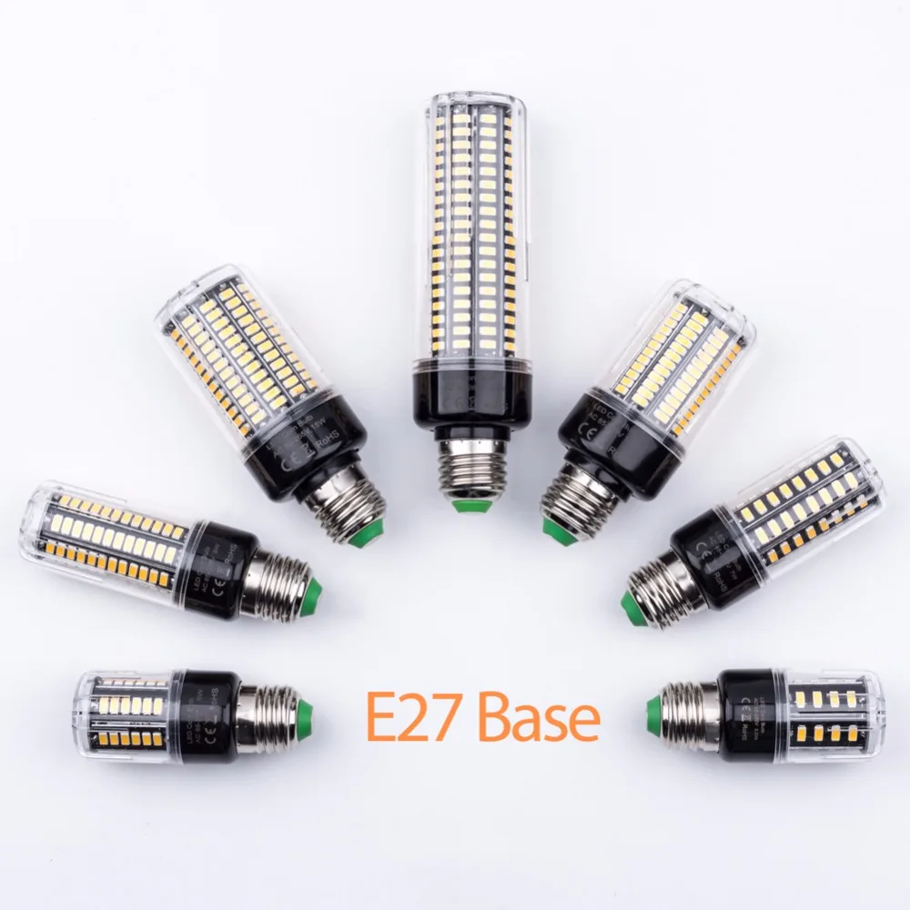 LED Lamp 220V E27 Candle LED Bulb E14 Corn Bulb 3.5W 5W 7W 9W 12W 15W 20W Lampada LED Light No Flicker 110V Home Lighting 5736
LED Lamp 220V E27 Candle LED Bulb E14 Corn Bulb 3.5W 5W 7W 9W 12W 15W 20W Lampada LED Light No Flicker 110V Home Lighting 5736