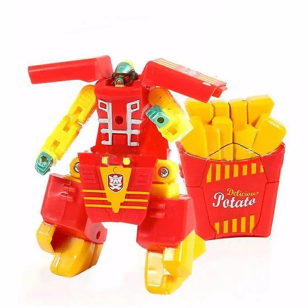 5Pcs Funny Kids Food Design Robot Chips Hamburger Ice Cream Puzzle Toys Plastic Transformation Anime Figure Children Model Toy
5Pcs Funny Kids Food Design Robot Chips Hamburger Ice Cream Puzzle Toys Plastic Transformation Anime Figure Children Model Toy