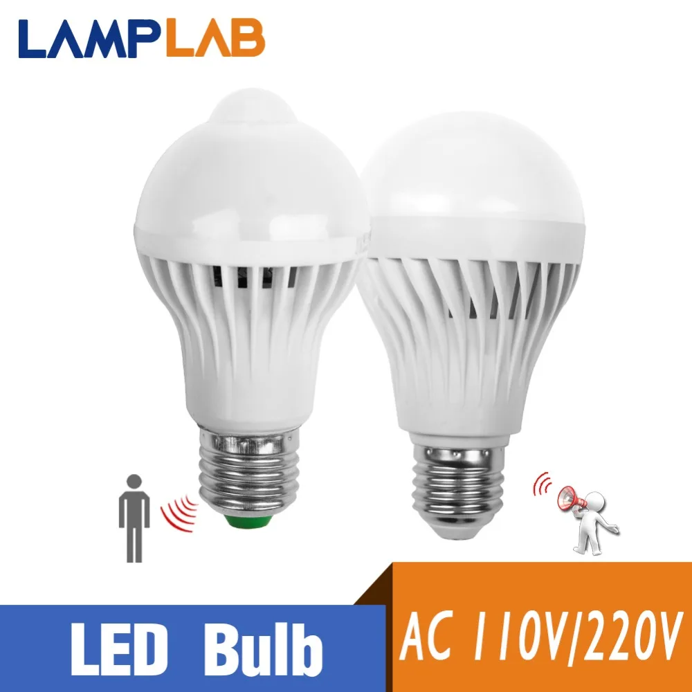 Led Bulb Motion Sensor Home Decor Smart PIR Lamp E14 E27 Auto Sound Light 3W 5W 7W 9W 12W 110V 220V Radar Infrared Body Lamp
Led Bulb Motion Sensor Home Decor Smart PIR Lamp E14 E27 Auto Sound Light 3W 5W 7W 9W 12W 110V 220V Radar Infrared Body Lamp