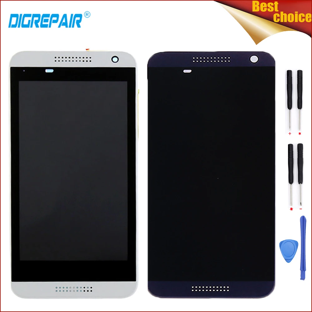 High Quality White/Blue For HTC Desire 610 D610 Smartphone LCD Display Touch Screen Digitizer Assembly Parts+Frame+Repair Tools
High Quality White/Blue For HTC Desire 610 D610 Smartphone LCD Display Touch Screen Digitizer Assembly Parts+Frame+Repair Tools