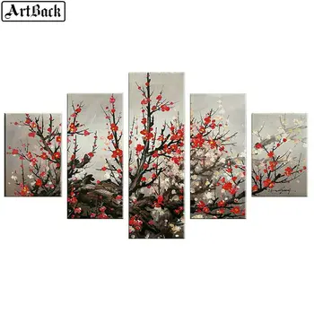 5 spell painting plum 5d diamond painting flowers full square drill rhinestone 3d diamond embroidery kit for living room decor
5 spell painting plum 5d diamond painting flowers full square drill rhinestone 3d diamond embroidery kit for living room decor