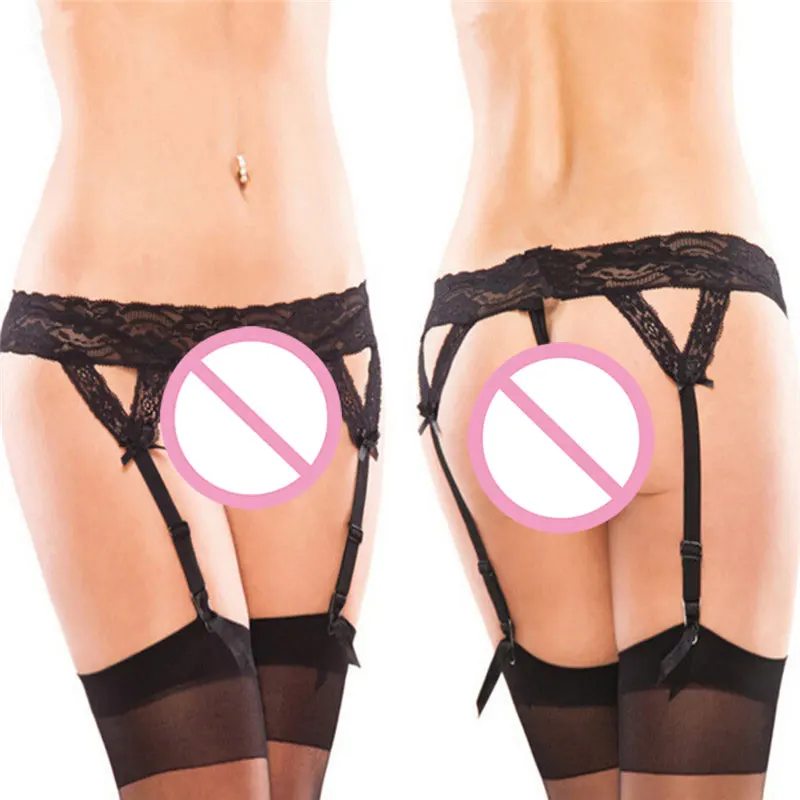 Женское нижнее белье Чулки с бантом Эротическая подвязка белье|garter belt|stockings garter